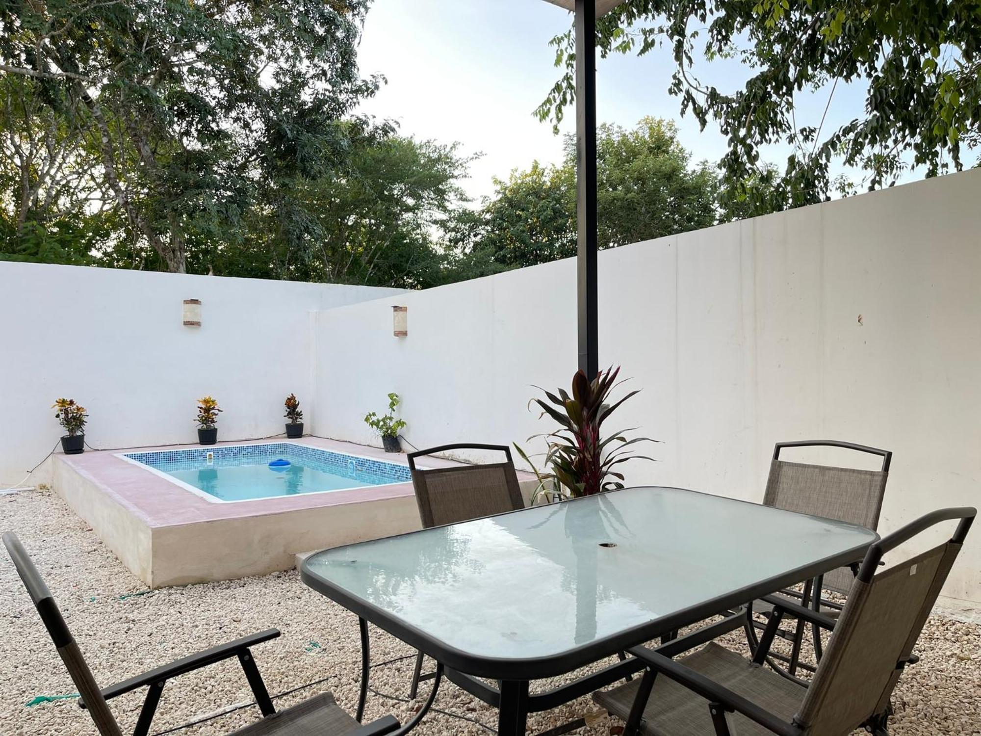 Kaab: Exclusividad Y Confort En Un Oasis Vacacional Con Piscina Mérida Buitenkant foto