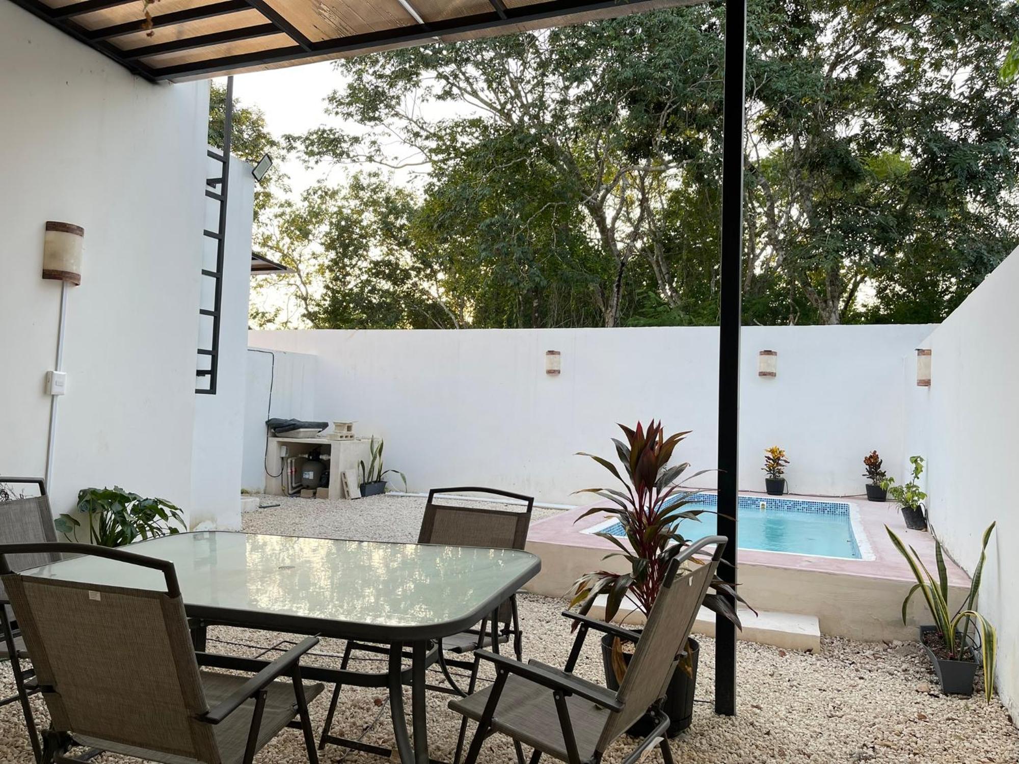 Kaab: Exclusividad Y Confort En Un Oasis Vacacional Con Piscina Mérida Buitenkant foto